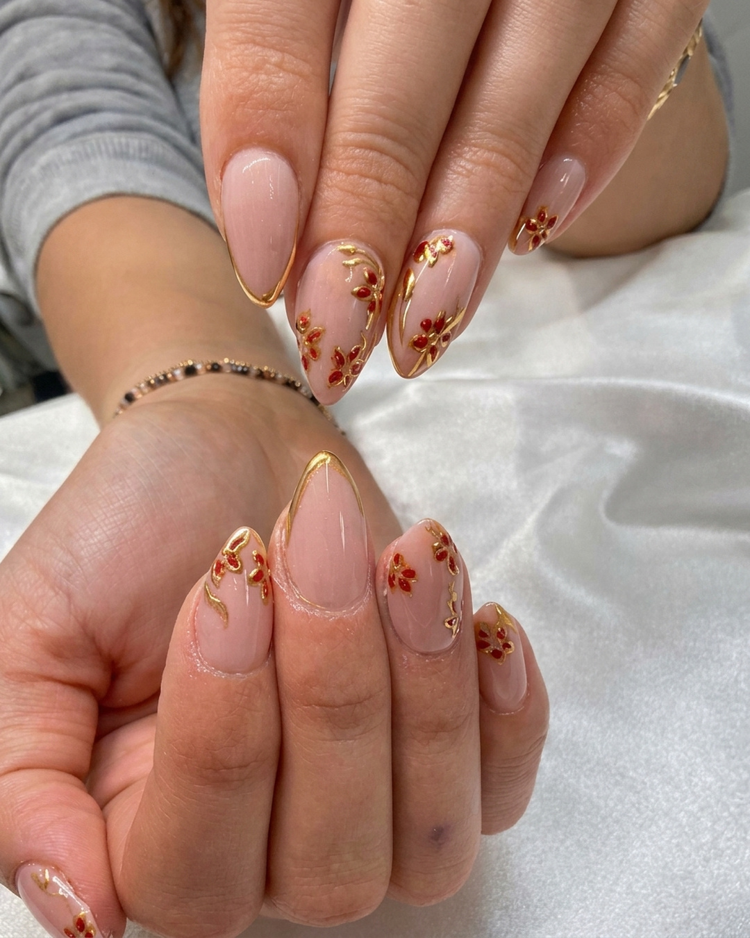 Manicure at Sassy Nails Kitsilano