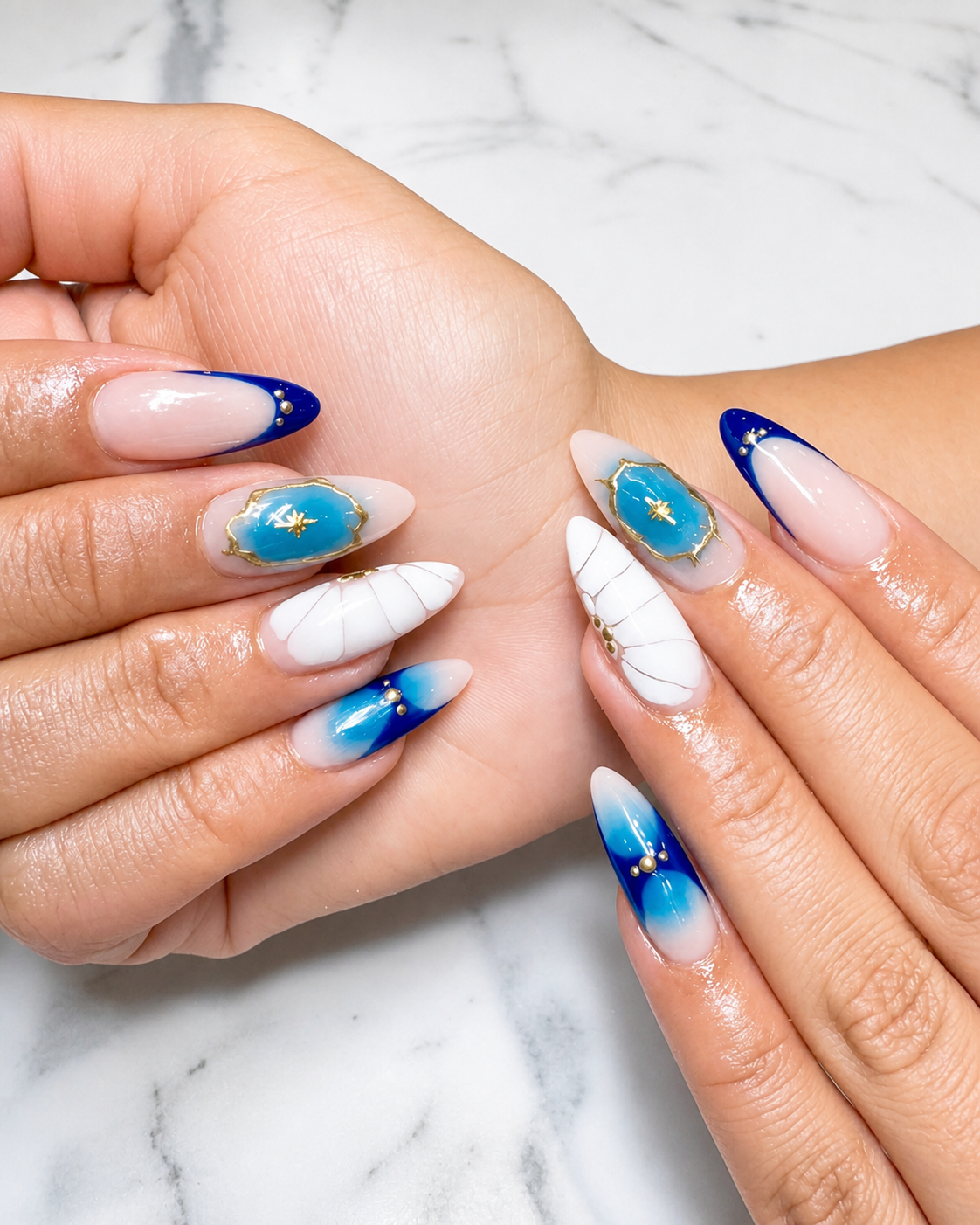 Manicure at Sassy Nails Kitsilano